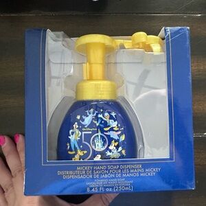 Disney Blue and Yellow Mickey Soap Dispenser